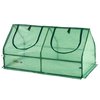 Ogrow Compact Outdoor Seed Starter Greenhouse Cloche w/PE Cover OG4723-M